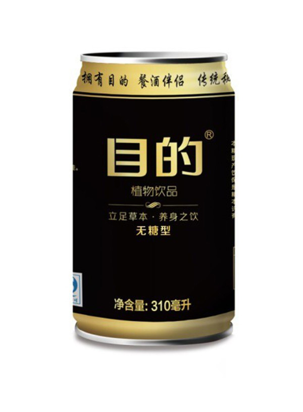 目的植物饮料无糖